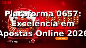 Plataforma 0657: Excelência em Apostas Online 2026 🎮